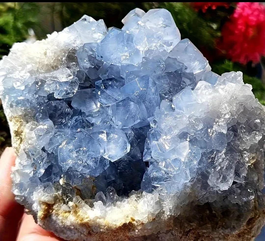 Sky Blue Crystal Corde